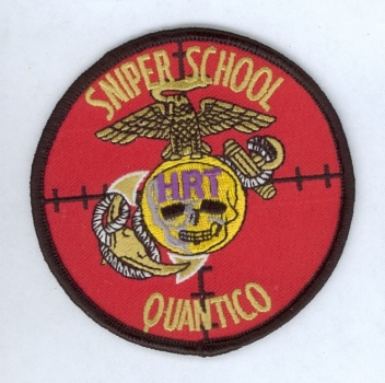 US MARINES Army USMC SNIPER SCHOOL QUANTICO Abzeichen patch