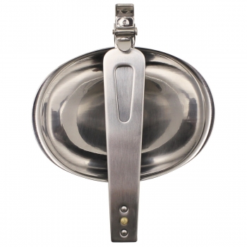 Edelstahl Schöpfer klappbar mit Tasche