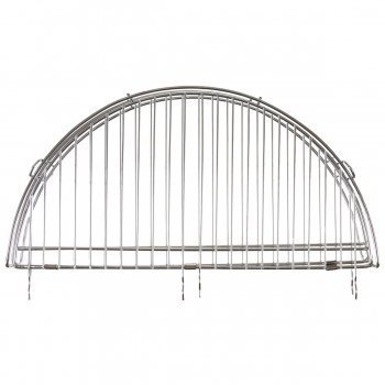 Grillrost Rund mit Kette und klappbar ca. 46,8 cm