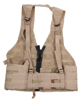 US Army MOLLE II FLC Modular Weste 3 color desert Tan