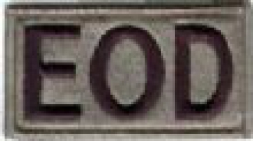 EOD EXPLOSIVE ORDNANCE DISPOSAL ACU patch