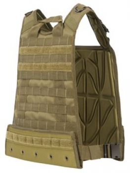 US Modular MOLLE Compact Plate Carrier OD Green Oliv