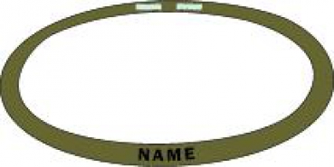 US Army Cat Eye HELM BAND - OLIVE DRAB mit Nickname