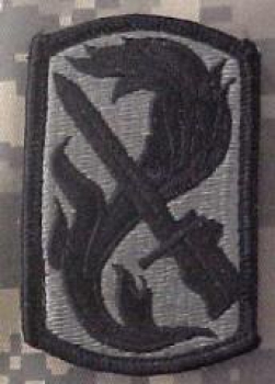 198th Infantry Brigade ACU patch