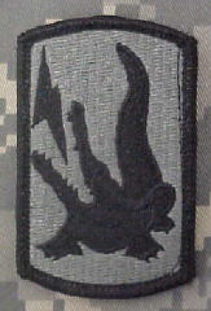 227th Field Artillery Brigade ACU patch