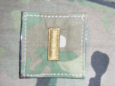 Second Lieutenant O-1 MultiCam VELCRO Abzeichen