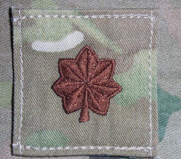 Lieutenant Colonel O-5 MultiCam VELCRO Rank