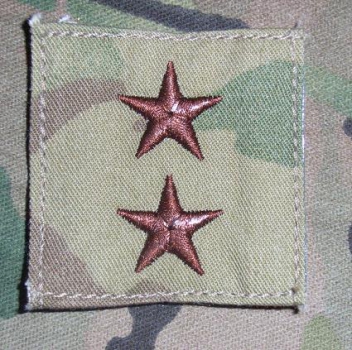 Major General O-8 MultiCam VELCRO Abzeichen