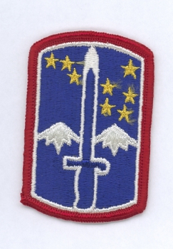 172d Infantry Brigade Abzeichen patch AufnÃ¤her