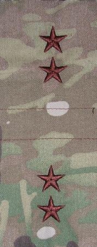 Major General O-8 MultiCam&#8482; Sew On Abzeichen