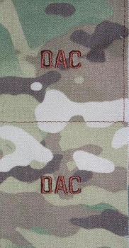 DAC MultiCam&#8482; Sew On Abzeichen