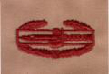 US Army COMBAT ACTION BADGE SEW-ON INSIGNIA Desert tan
