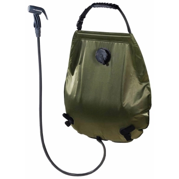 Solar Dusche "Deluxe" 20 l oliv mit Transportbeutel