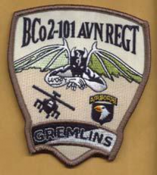 101st Airborne B COMPANY 2nd GREMLINS AVIATION
