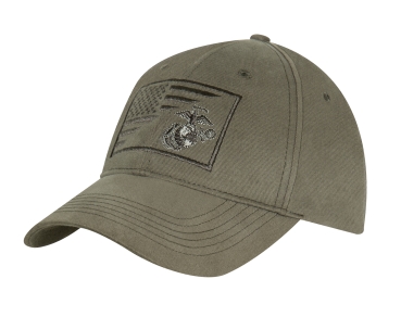 USMC Globe and Anchor Low Pro Cap olive drab