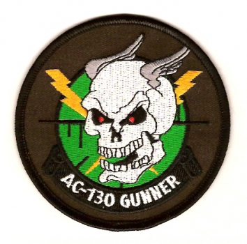 AC-130 Gunship Gunner patch