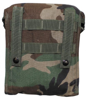 US Army MOLLE SAW 200 Magazintasche woodland camouflage