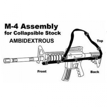 FireForce 8342 Alpha CQB 3-Point Ambidextrous Tactical Sling for 5.56/.223 Rifle