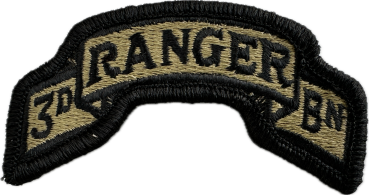 US ARMY 75th Ranger Regiment 3rd BN (Bataillion) OCP Scroll Patch
