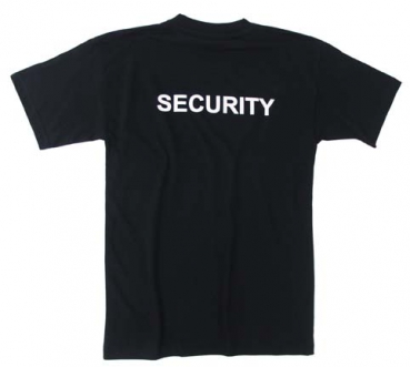 Security t-shirt schwarz