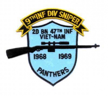 9th Infantry Divison 2nd Battailon 47th Inf Vietnam Sniper