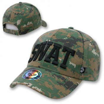 SWAT Digital Branch MARPAT woodland Military Cap