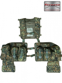 TACGEAR Chest Rig Specialist BW Flecktarn