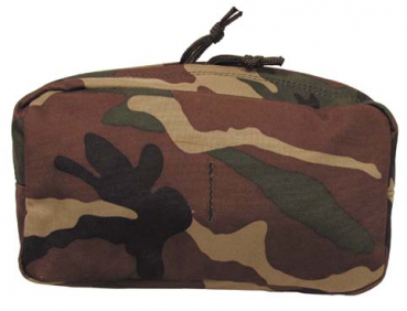 Modular System MOLLE Mehrzwecktasche woodland camouflage