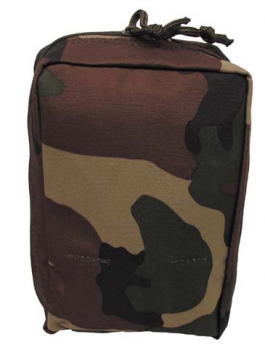 Modular System MOLLE Mehrzwecktasche woodland camouflage