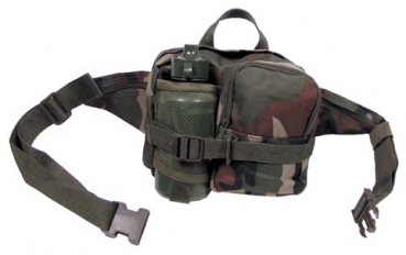 Hüfttasche mit Trinkflasche und div.Taschen woodland