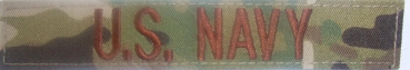 U.S. NAVY USN Multicam Velcro Abzeichen