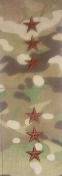 Lieutenant General O-9 MultiCam&#8482; Sew on Abzeichen