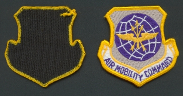 US AirForce USAF AIR MOBILITY COMMAND VELCRO Uniform Abzeichen