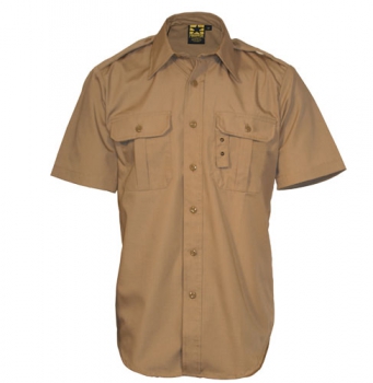 US PROPPER Short Sleeve Tactical Battle Rip Shirt - Khaki
