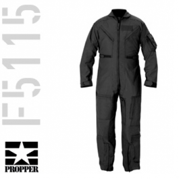 US CWU 27/P Pilotenoverall Nomex® Flight Suit Schwarz