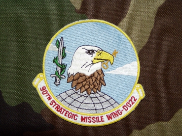 90th STRATETIC MISSLE WING D022 USAF patch