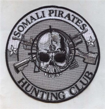 US NAVY SOMALI PIRATES HUNTING CLUB patch