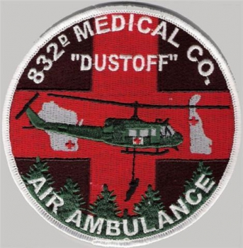 832d Medical Company "DUSTOFF" AIR AMBULANCE