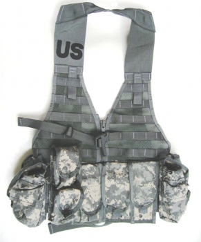 US Army UCP Molle Rifleman Fighting Load Carrier (FLC) Vest incl. pouches