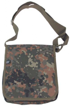 Schulter Umhängetasche flecktarn