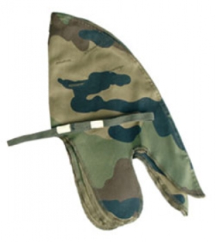 US ARMY M1 Stahlhelm mit Wooland Camouglage Cover u. Cat Eye Band