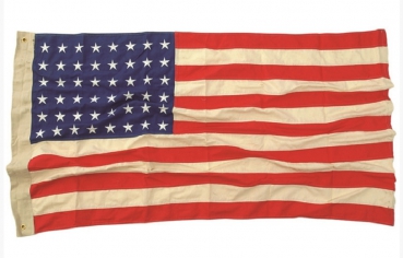 USA COTTON FLAGGE US VINTAGE 90X150CM 48 STARS