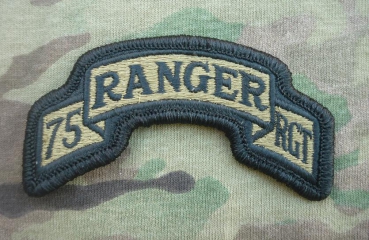 US Army 75th RANGER MultiCam OCP Patch scroll