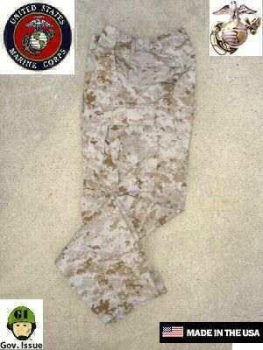 US Marine Corps MARPAT Desert Digital Tarnhose