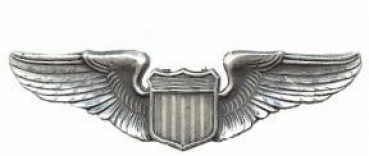 USAF US Airforce Pilot badge Uniform Metall Abzeichen