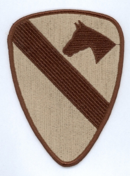 1st Cavalry Division "THE FIRST TEAM" DCU patch