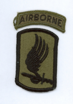 173rd Airborne Bde BDU Abzeichen