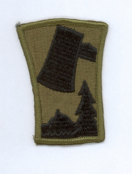 70th Infantry Division "TRAILBLAZER" BDU patch