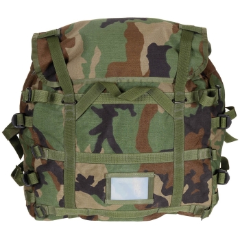 US Army Mainpack Rucksack Field pack Molle II 100 Liter Bag woodland camouflage