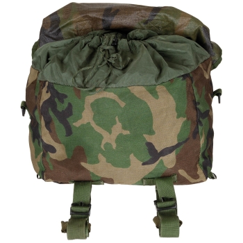 US Army MOLLE II Schlafsacktragesystem woodland camouflage gebraucht